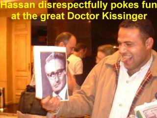 Making fun of the great Dr K - disgraceful!