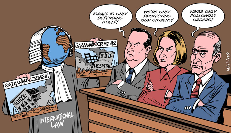 Gaza war crimes - Latuff